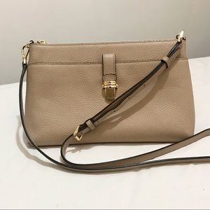 Michael Kors Tan Leather Crossbody Bag